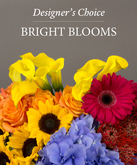 Bright Blooms - Designer's Choice Vase