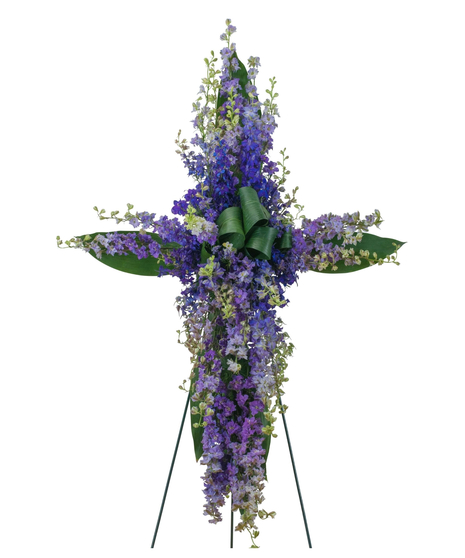 Lovingly Lavender Cross