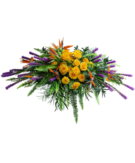 Birds of Solace Casket Spray
